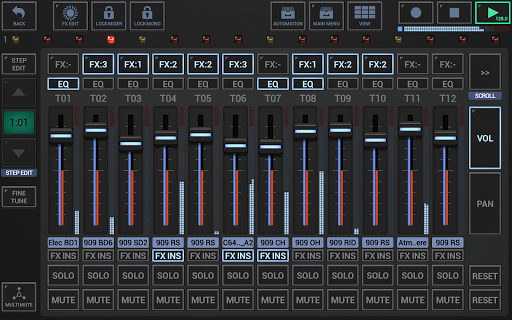 Screenshot of G-Stomper Studio Demo