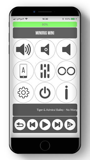 Android application Minirig Legacy screenshort