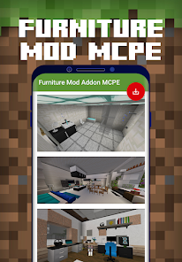 Captura 6 Furniture Mod Addon MCPE android