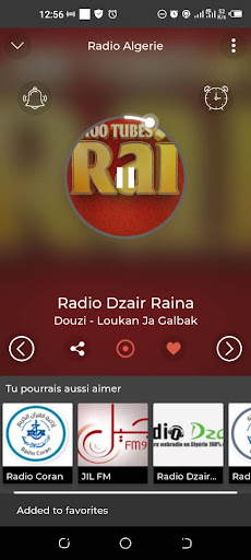 Android application Algérie Radios + Enregistreur screenshort