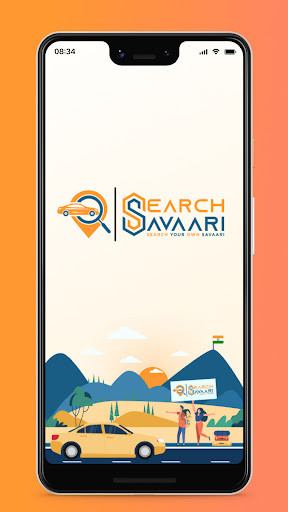 Android application Search Savaari Partner screenshort