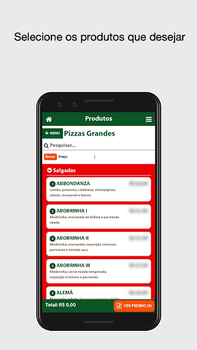 Pizzaria Michelangelo Screen 2