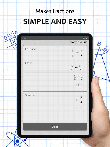 Calculateur de fractions plus