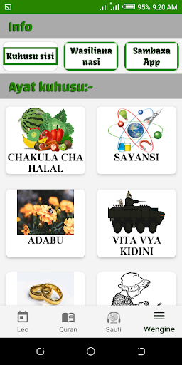 Quran Swahili Tafsir & Audio Screenshot 3 - AppWisp.com