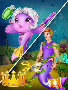 Captura de Pantalla 6 Princess mermaid babyshower android