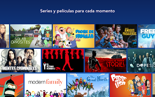 Disney+ screenshot