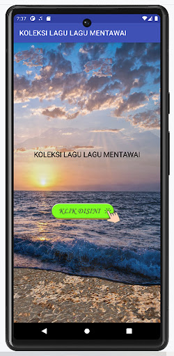 Android application KOLEKSI LAGU LAGU MENTAWAI screenshort
