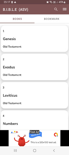 Android application Holy Bible Audio - All Version screenshort