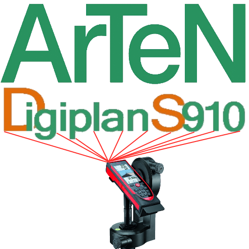 ArTeN Digiplan S910 Leica DIST logo