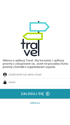 Android application Tr@vel screenshort