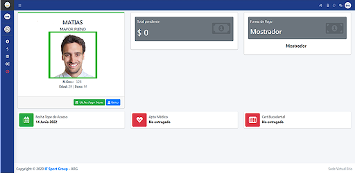 IDSC Sede Virtual Screen 2