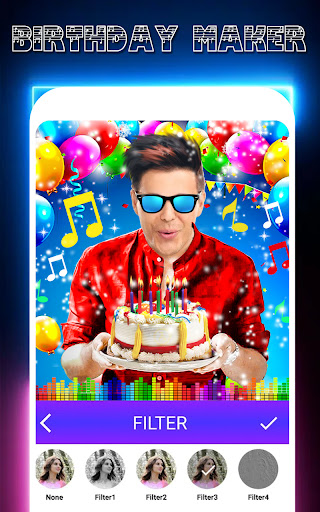 Birthday video maker with song Screen 3