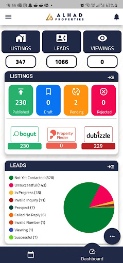 Alhad CRM Screen 2