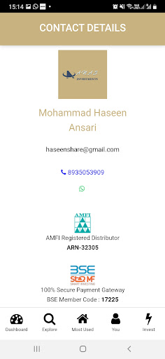 Anas Investments Screen 2