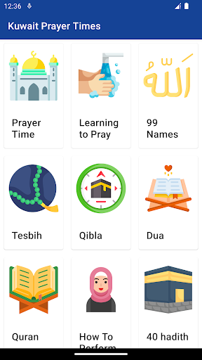 Kuwait Prayer Times Screenshot 2 - AppWisp.com