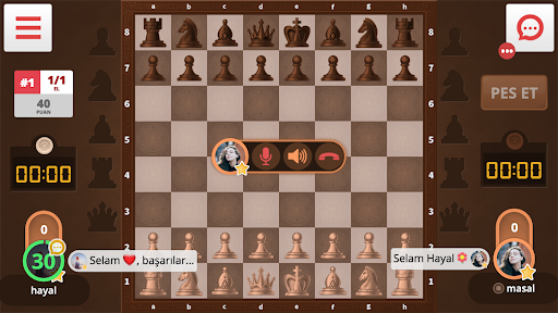 Android application Satranç Online screenshort