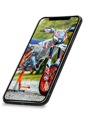 Android application KTM Supermoto Wallpaper screenshort