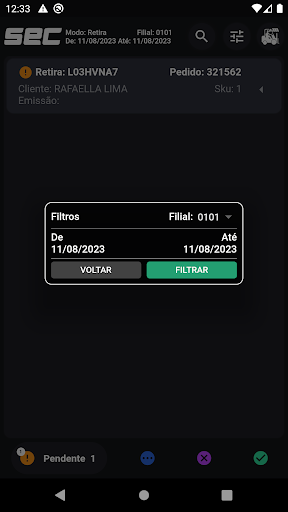 SEC Screen 3