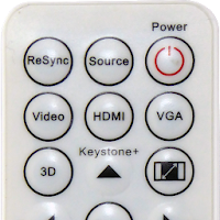 Remote Control For Optoma Projector