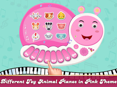Real Pink Piano For Girls - Pi  screenshots 9