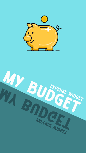 Android application my Budget - Expense widget screenshort