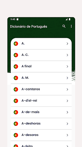 Dicionário de Português Screen 2