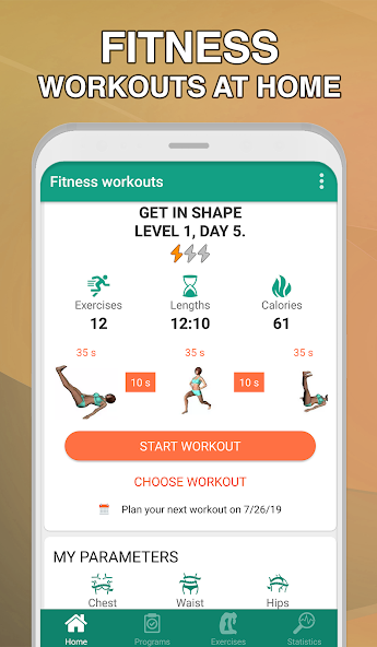Fitness workouts for women 2.2.3 APK + Mod (Premium) for Android
