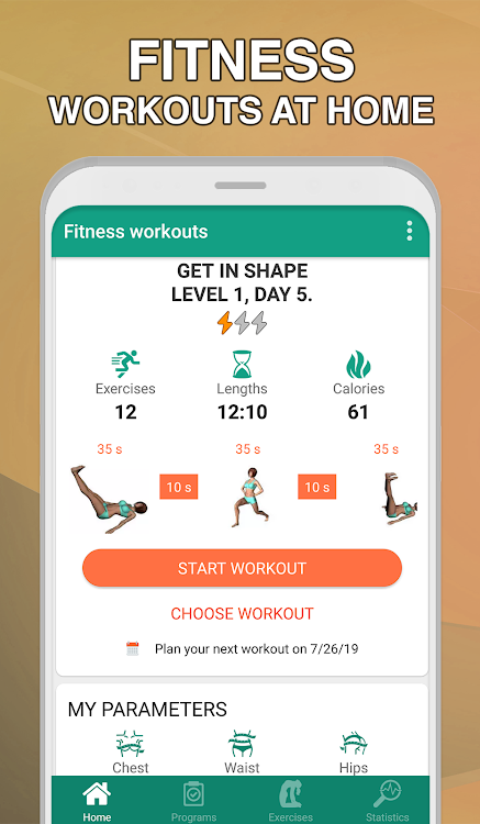 Fitness workouts for women - 2.3.7 - (Android)