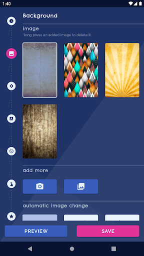 Android application Analog Grandfather Clock screenshort