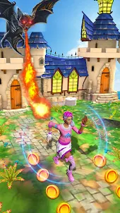 Temple Princess Girl Run