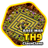 TH9 War Base COC 2017 icon