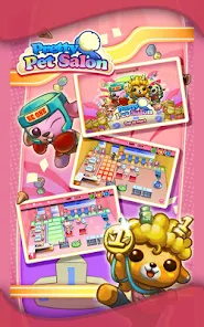 Cute pet salon hot sale