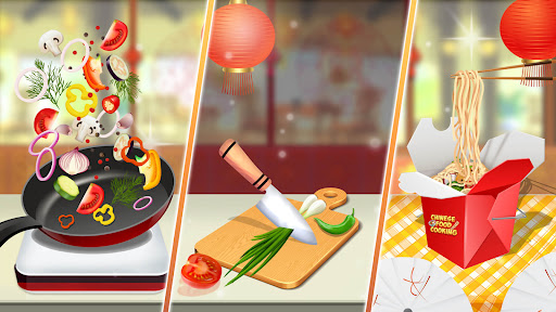 Android application Chinese Food Maker Chef Games screenshort