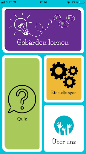 Android application Kinderhände screenshort