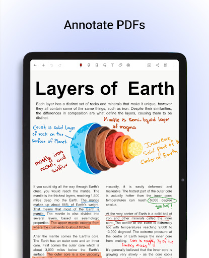 Screenshot of Noteshelf - Notes, Annotations