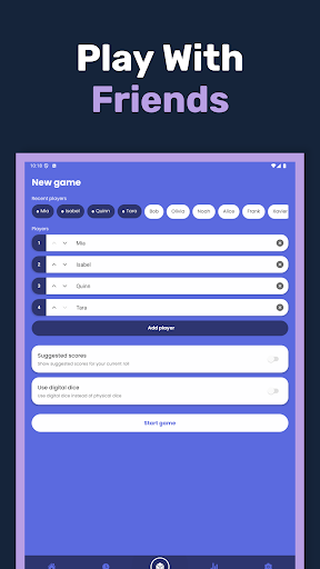 Dicey Combos Yatzy Scorecard