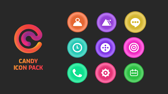 Candy Icon Pack APK (patché/complet) 1