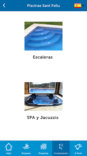 Piscinas Sant Feliu Screen 2