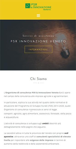 Android application Psr Innovazione Veneto screenshort