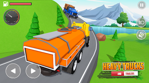 Android application US Truck Simulator: Truck Game screenshort