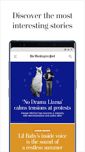 Washington Post Varies with device screenshots 3