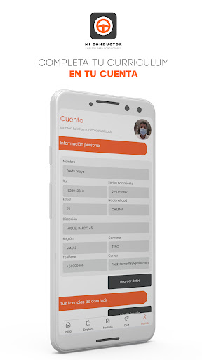 Mi conductor Screen 3