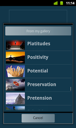 Desmotivator creator Screen 2
