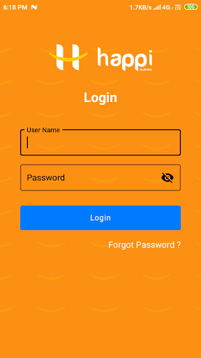Android application HDM - Happi screenshort