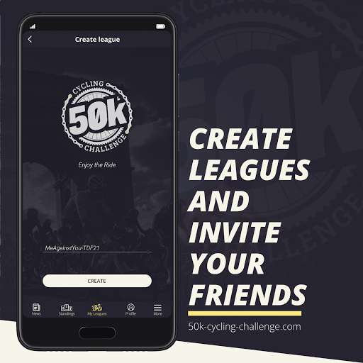 50k Cycling Challenge Screenshot 2 - AppWisp.com