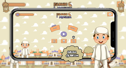 Android application Islamic Muslim Puzzle screenshort