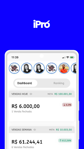 Android application iPro screenshort