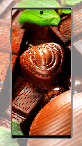 Android application Chocolate wallpaper screenshort