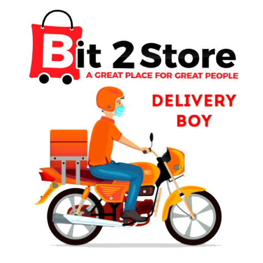 Bit2Store Delivery Boy App logo