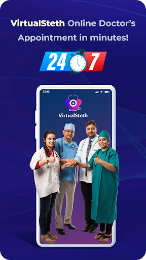 Android application VirtualSteth - Online Doctor C screenshort
